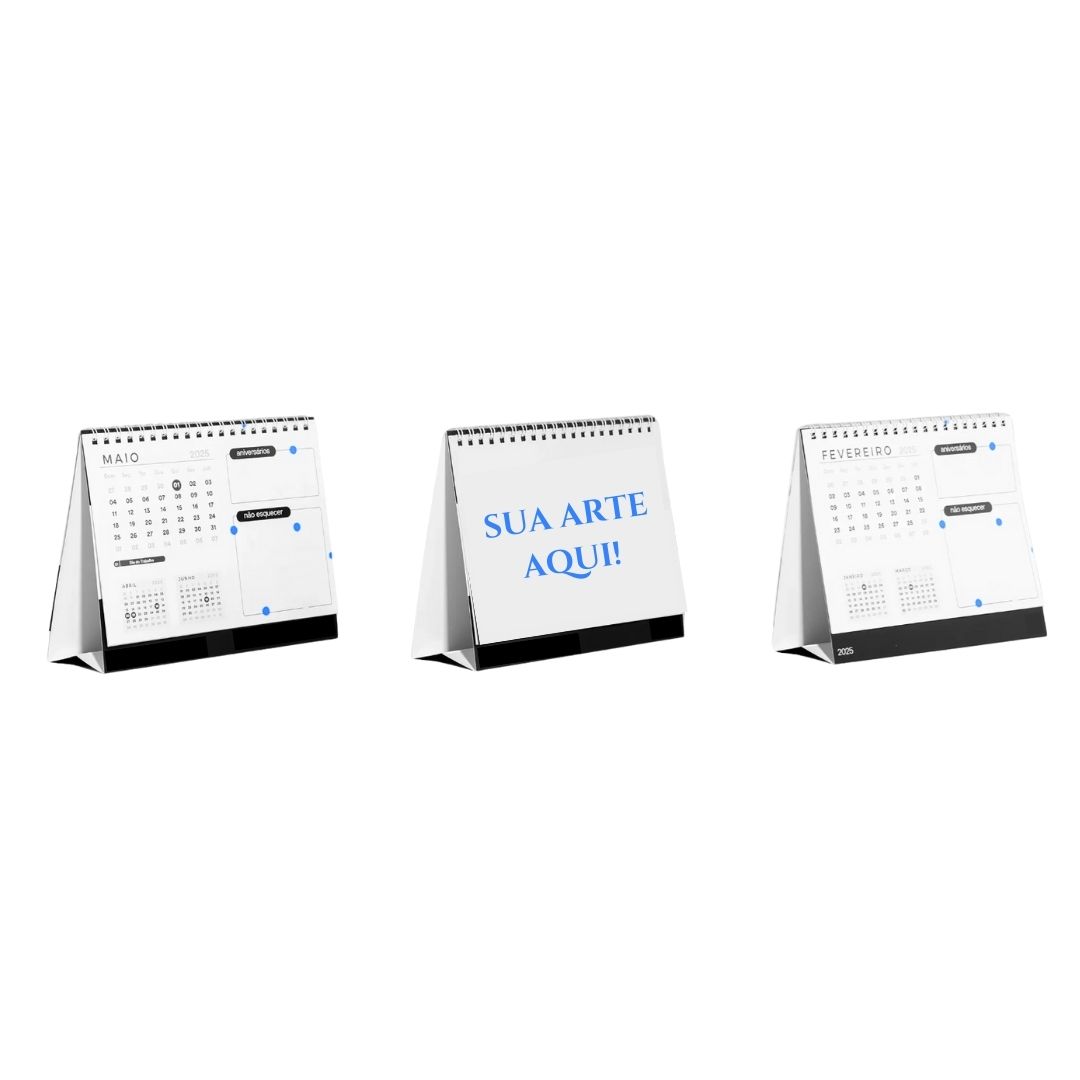 Imagem do produto Calendário de Mesa 17,8 x 14 CM