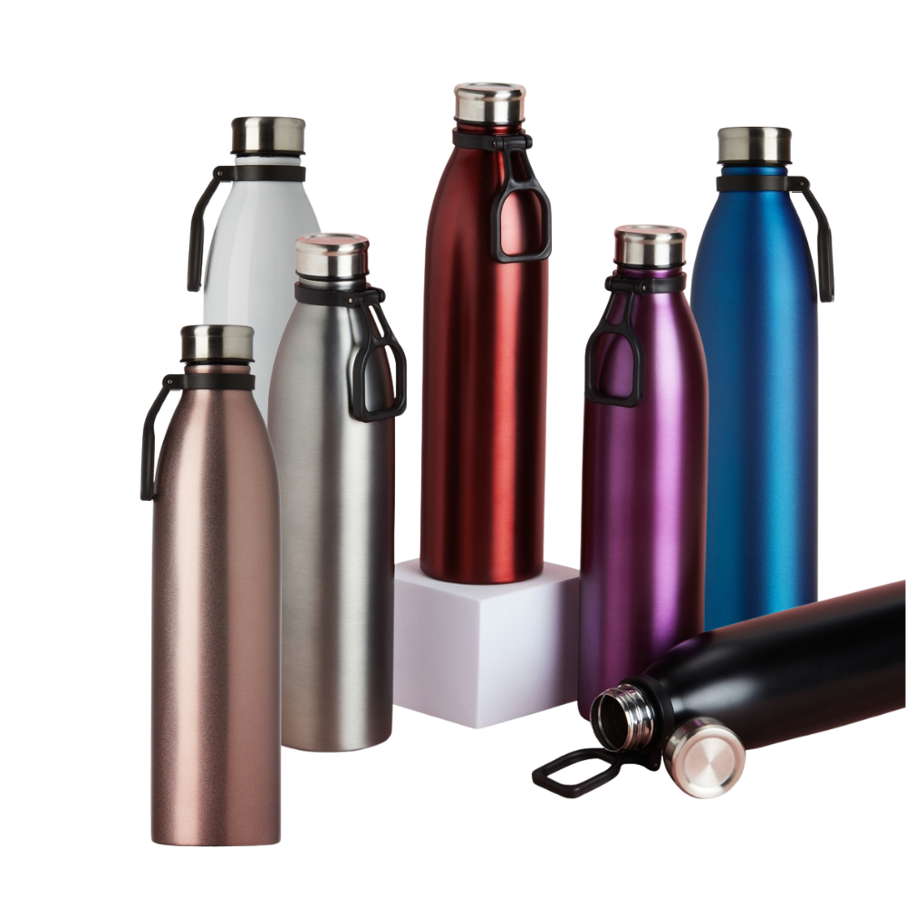 Garrafa Inox com Alça 1,1 Litros